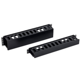 19' cable management panel 1U plastic, R