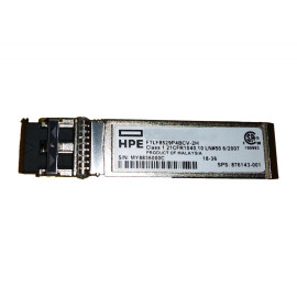 HPE 8GB SHORT WAVE FC SFP+ 1 PACK