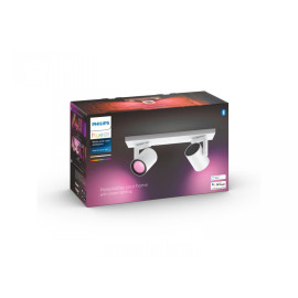 Argenta plate/spiral white 2x5.7W 240V