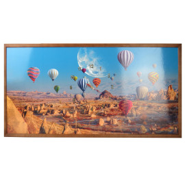 TABLOU CU CEAS INRAMAT 50X100 CM BALOON