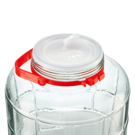 BORCAN STICLA CAPAC PLAST 25.5X40CM,16L