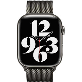 Apple Watch 45mm Band: Graphite Milanese